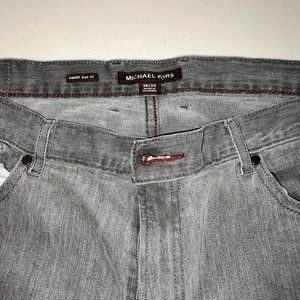 Michael Kors Grey Parker Slim Stretch jeans - perfect condition 36/34 mens